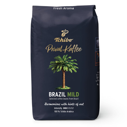 Kawa ziarnista Tchibo Privat Kaffee Brazil Mild 500g  - opinie w konesso.pl