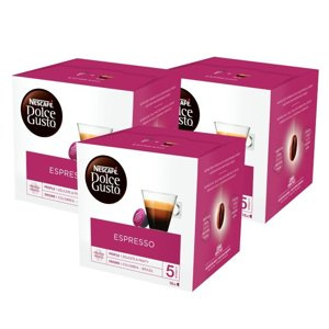 ZESTAW Kapsułki Nescafé Dolce Gusto Espresso 3x16 sztuk