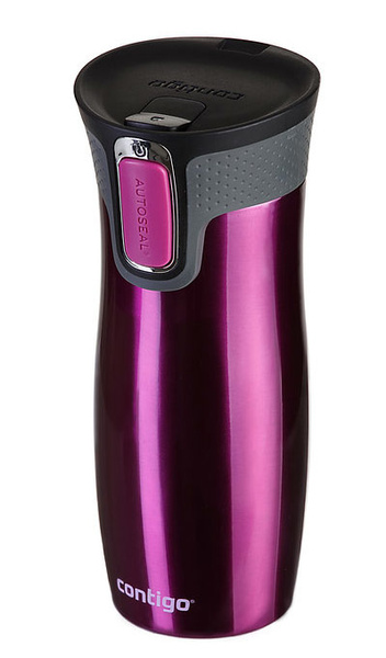 Kubek termiczny Contigo West Loop 2.0 470 ml - Malinowy 