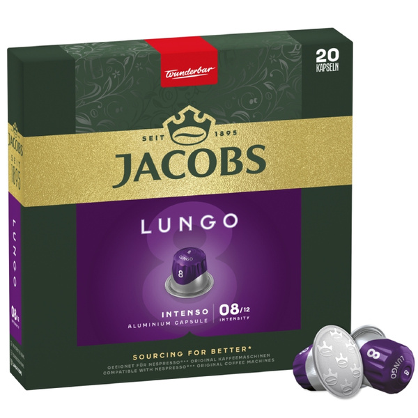 Kapsułki do Nespresso Jacobs Lungo 8 Intenso 20 szt.