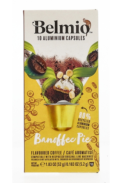Kapsułki do Nespresso Belmio Banoffee Pie 10 sztuk - NIEDOSTĘPNY