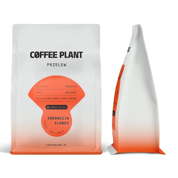 Kawa ziarnista COFFEE PLANT Indonezja Flores Anaerobic 250g - NIEDOSTĘPNY