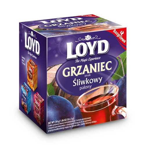 OUTLET - Herbata Loyd Grzaniec Śliwkowy palony 10x3g - opinie w konesso.pl