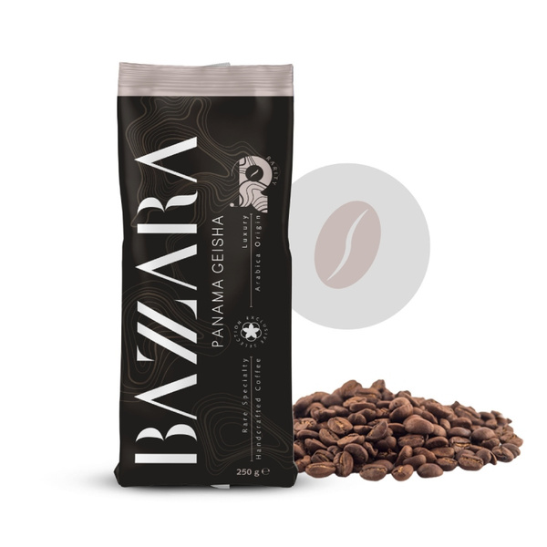 Kawa ziarnista Bazzara Rarity Luxury Origin Panama Geisha 250g