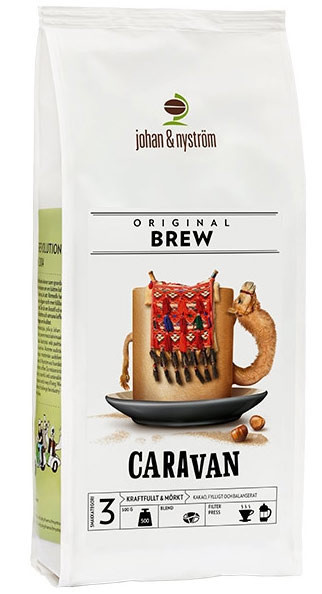 Kawa ziarnista Johan & Nyström Caravan 500g - NIEDOSTĘPNY 