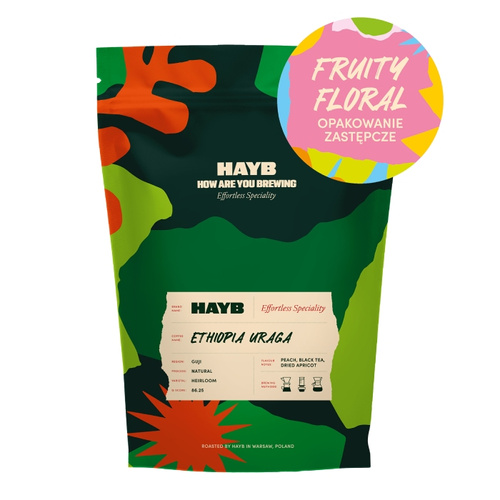 Kawa ziarnista HAYB Ethiopia Uraga Filtr 250g