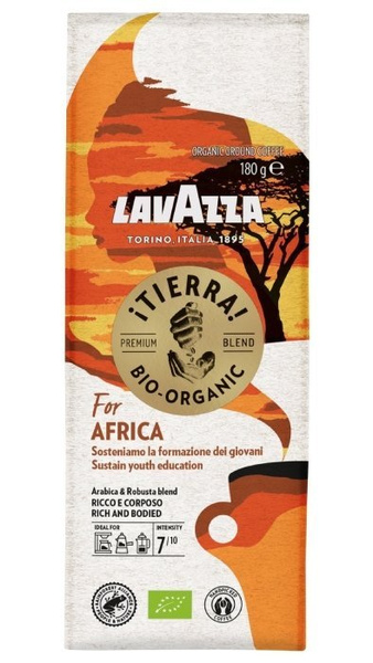 Kawa mielona Lavazza Tierra for Africa 180g – NIEDOSTĘPNY