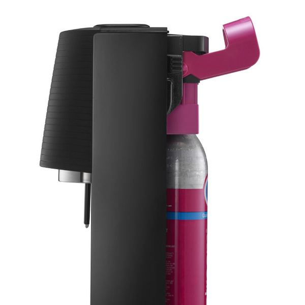 ZESTAW Saturator do wody gazowanej SodaStream Terra Czarny, 3 butelki