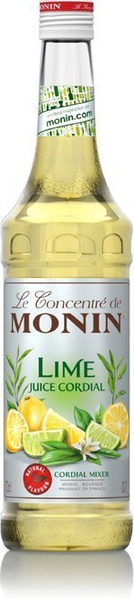Koncentrat LIME JUICE CORDIAL MIXER MONIN 0,7 L