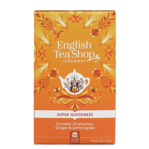 Ziołowa herbata English Tea Shop Turmeric Ginger Lemongrass 20x1,75g