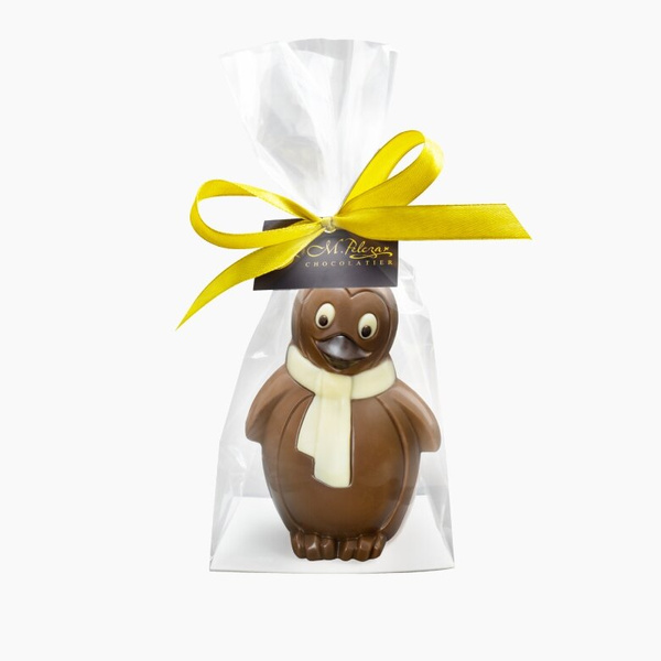 Pingwin z mlecznej i białej czekolady M.Pelczar Chocolatier 60g – NIEDOSTĘPNY
