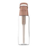 Szklana butelka filtrująca wodę Dafi GLASS 0,6 L + filtr - Mocha Mousse