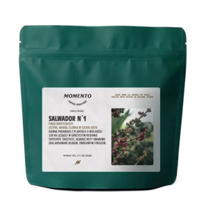 Kawa ziarnista Momento Salwador Nº1 Finca Montecristo 250g - NIEDOSTĘPNY - opinie w konesso.pl