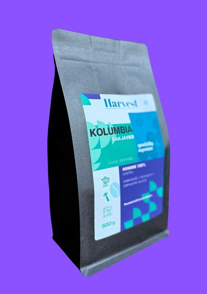 Kawa ziarnista Harvest Kolumbia San Javier - Speciality Espresso 500g – NIEDOSTĘPNY
