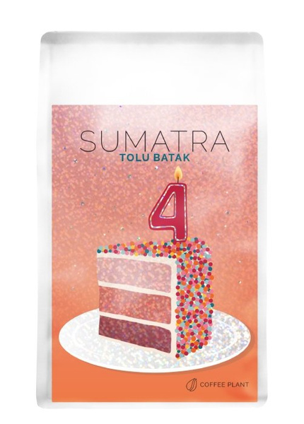 Kawa ziarnista COFFEE PLANT Sumatra Tolu Batak 200g - NIEDOSTĘPNY
