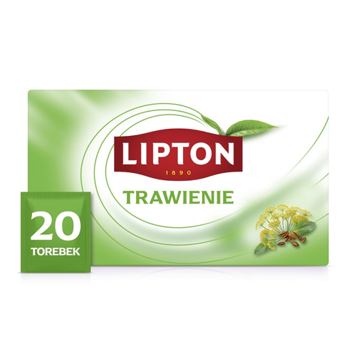 Herbatka ziołowa Lipton Trawienie 17x1,7g - opinie w konesso.pl