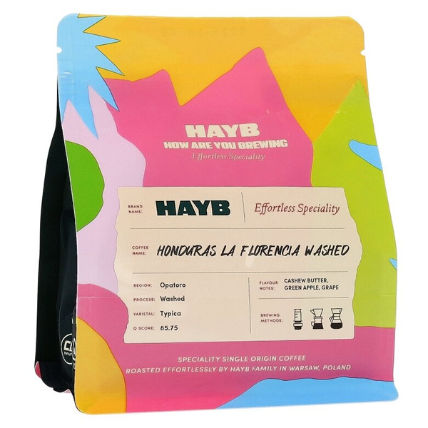 Kawa ziarnista HAYB Honduras La Florencia Washed 250g - NIEDOSTĘPNY