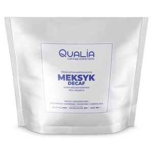 Kawa ziarnista Qualia Meksyk Decaf Espresso bezkofeinowa 250g - NIEDOSTĘPNY - opinie w konesso.pl