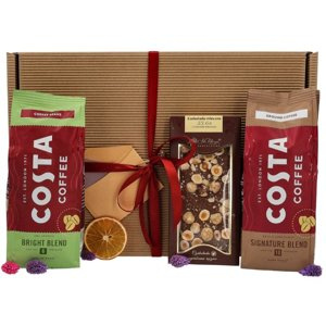 Zestaw prezentowy Costa Coffee® - Kawa ziarnista, kawa mielona i mleczna czekolada – NIEDOSTĘPNY