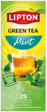 Zielona herbata Lipton Classic Green Tea Mint 25x1,6g