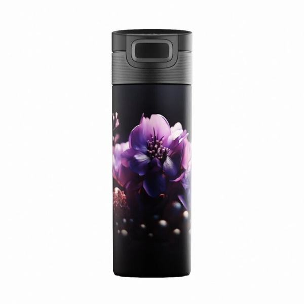 Kubek termiczny Kambukka Etna Purple Flower 500 ml - Edycja limitowana - NIEDOSTĘPNY