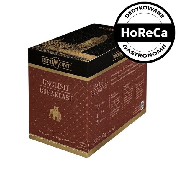 Czarna herbata Richmont English Breakfast - 50x4g