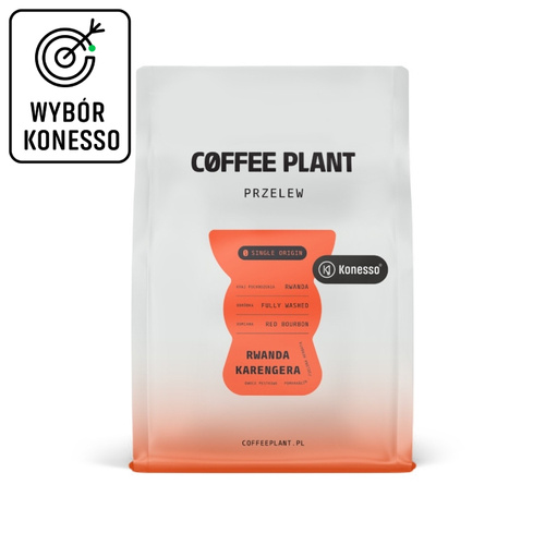Kawa ziarnista COFFEE PLANT Rwanda Karengera 250g  – NIEDOSTĘPNY
