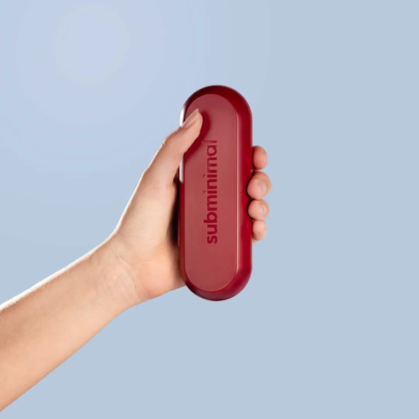 Ręczny spieniacz do mleka Subminimal NanoFoamer Go - Terracotta