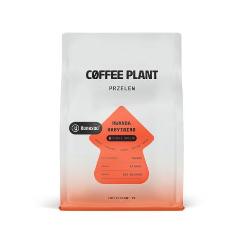 Kawa ziarnista COFFEE PLANT Rwanda Kabyniro 250g – NIEDOSTĘPNY - opinie w konesso.pl