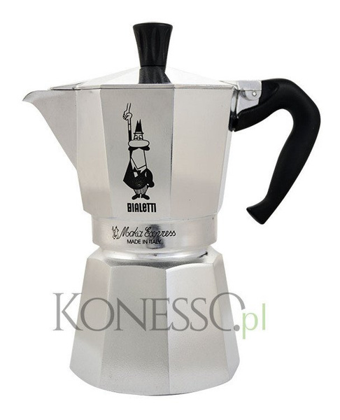 Kawiarka Bialetti Moka Express 6 filiżanek + Kawa Bialetti
