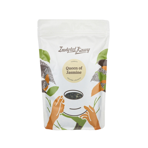 Herbata zielona Instytut Kawy Queen of Jasmine dosypka 200g
