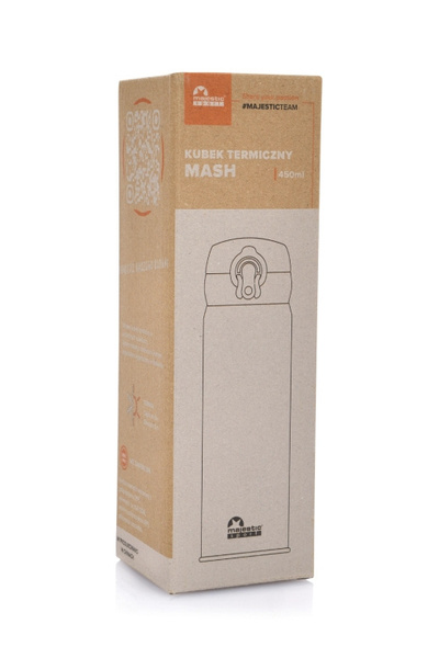 OUTLET - Kubek termiczny Majestic Sport Mash 450 ml - Różowy