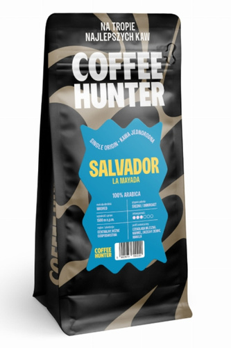 Kawa ziarnista COFFEE HUNTER Salwador la Mayada 1kg - opinie w konesso.pl
