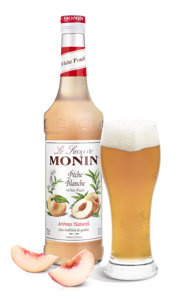 Syrop WHITE PEACH MONIN 0,7 l - biała brzoskwinia - opinie w konesso.pl