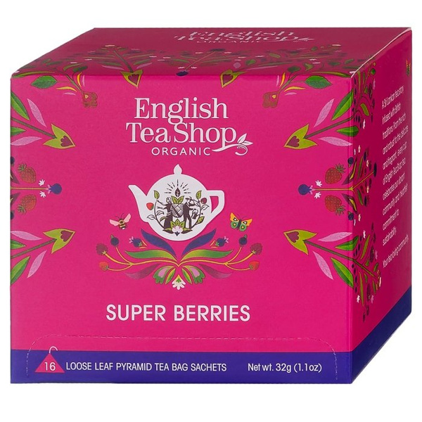 Owocowa herbata English Tea Shop Premium Super Berries 16x2g