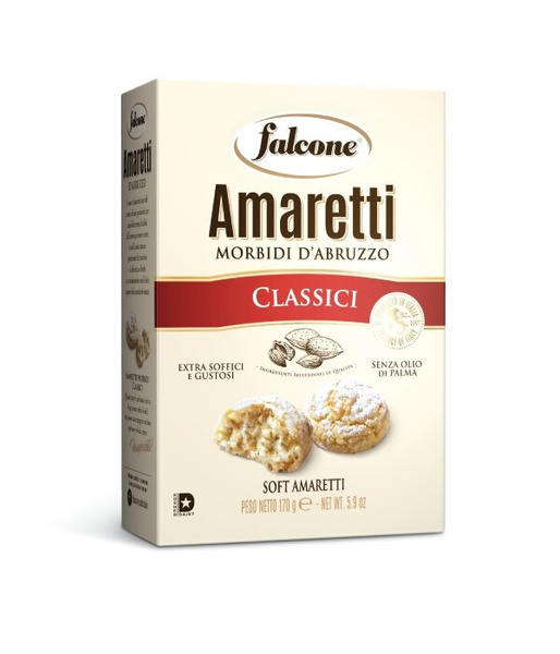Ciastka Amaretti Morbidi Classici Falcone 170g - Klasyczne