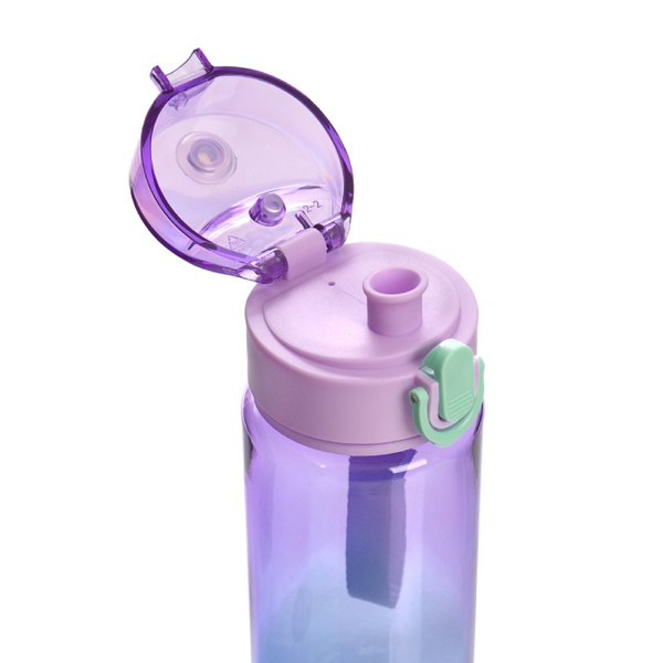 Butelka na wodę Majestic Sport Aura 560 ml - Fioletowo-niebieska