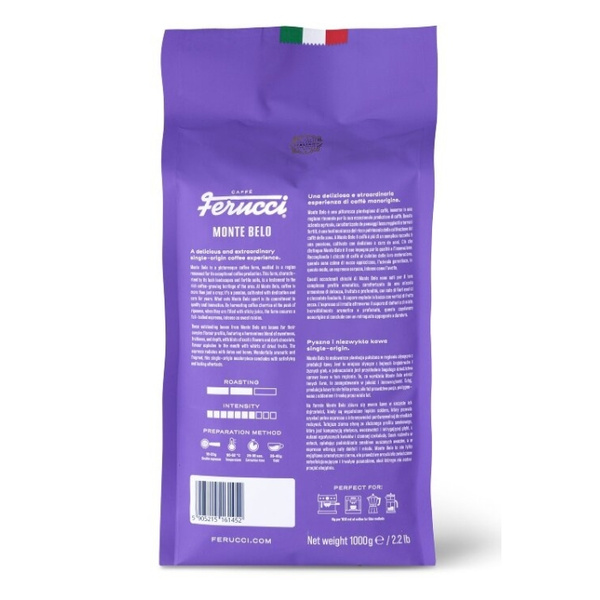 Kawa ziarnista Ferucci Monte Belo 1kg