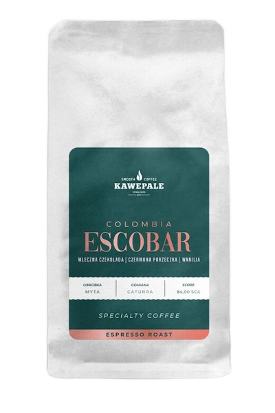 Kawa ziarnista KawePale Colombia Escobar 250g – NIEDOSTĘPNY