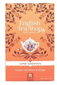 Ziołowa herbata English Tea Shop Cocoa Cinnamon Ginger 20x1,75g - NIEDOSTĘPNY - opinie w konesso.pl