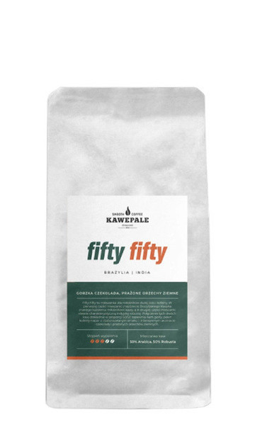 Kawa ziarnista KawePale Fifty Fifty 250g – NIEDOSTĘPNY