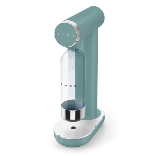 Saturator do gazowania wody Smeg SKC01EGM - Szmaragdowy Mat