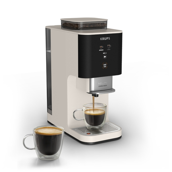 Ekspres do kawy KRUPS Coffee Crush SA4001E0 Ivory - Beżowy