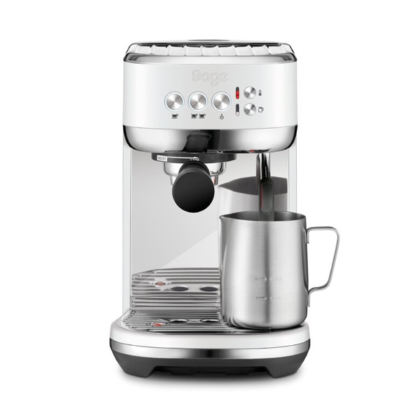 Ekspres do kawy Sage Bambino PLUS Espresso White Stainless SES500SST – NIEDOSTĘPNY