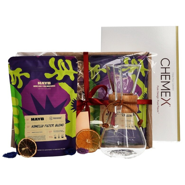 Zestaw prezentowy dla kawowego freaka - Chemex