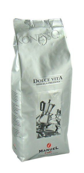 Kawa ziarnista Manuel Dolce Vita 500g – NIEDOSTĘPNY