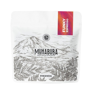 Kawa ziarnista RWANDA MUHABURA FUNKY ANAEROBIC ESPRESSO 400g - opinie w konesso.pl