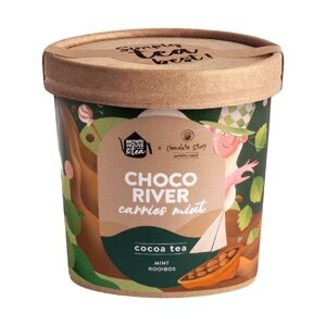 Brown House & Tea Choco River – herbatka z łupin kakaowca z miętą i kokosem 60g - opinie w konesso.pl