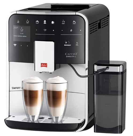 OUTLET 23622 - Ekspres do kawy Melitta F85/0-101 Caffeo Barista TS Smart - srebrny