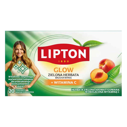 Herbata zielona Lipton Green Glow - 20 torebek